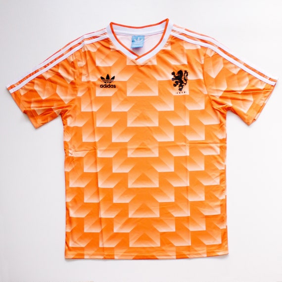 Netherlands Home Shirt 1988 Retro Soccer Jersey Large | Etsy