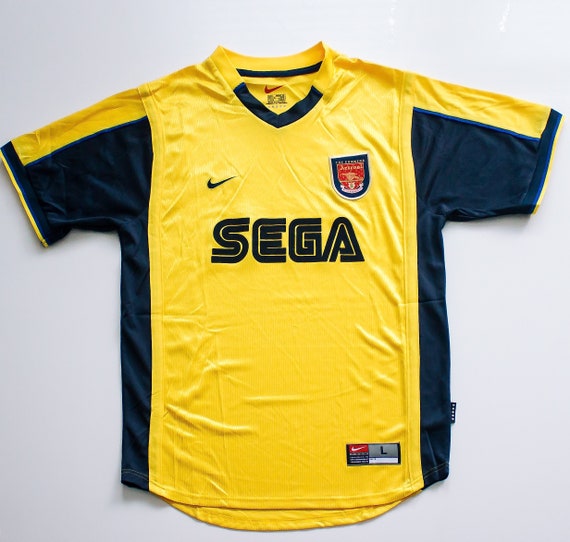 Arsenal Away Shirt (1999 - 2000) Retro Football J