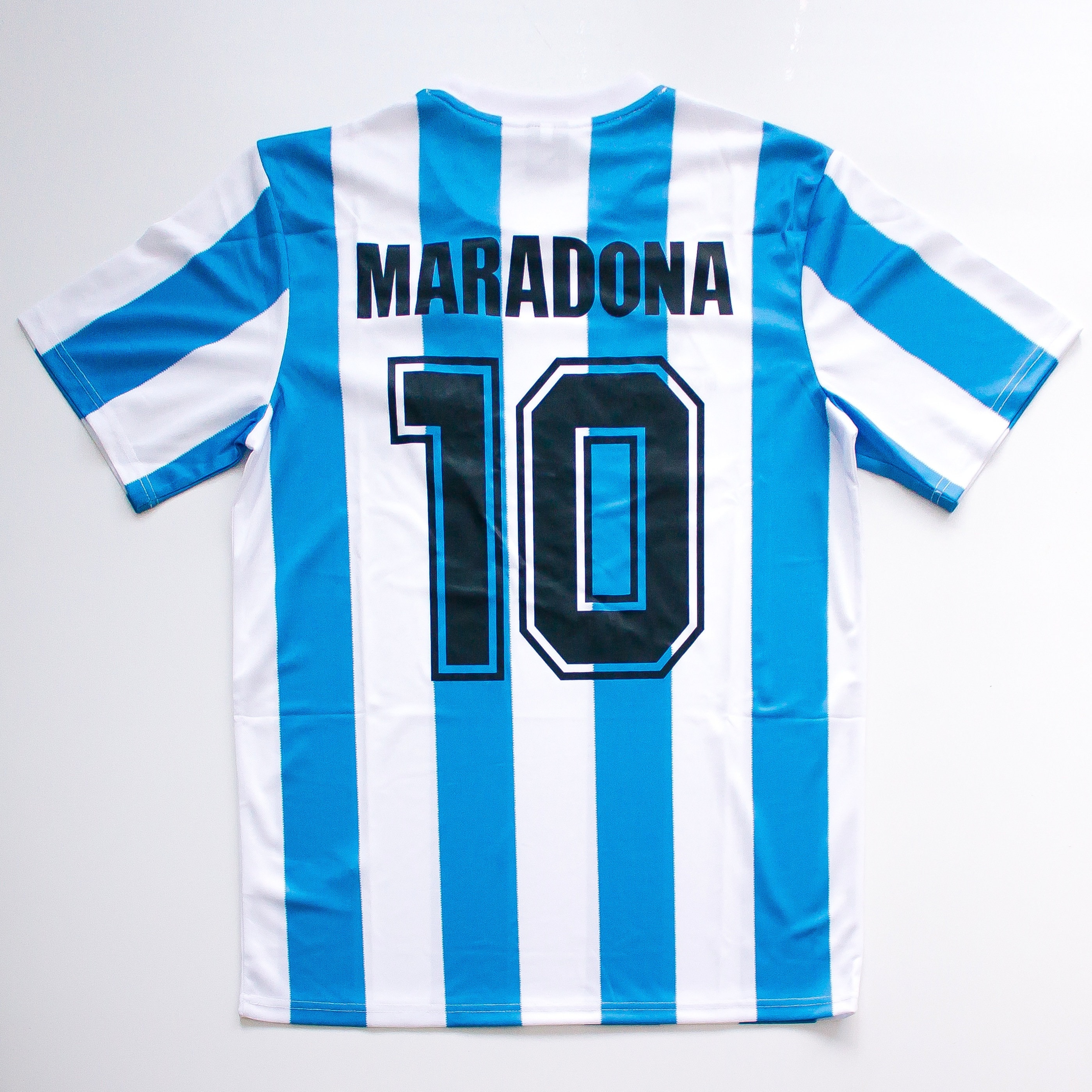 Argentina Home Shirt 1986Diego Maradona 10 Retro Soccer Etsy