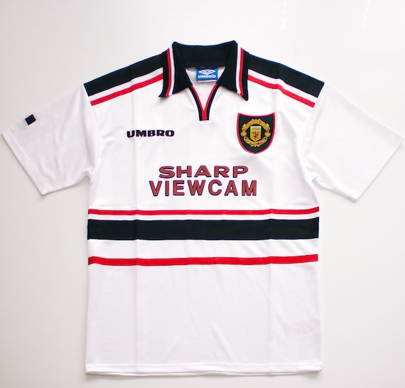 Manchester United Away Shirt (1996-98) Retro Footb