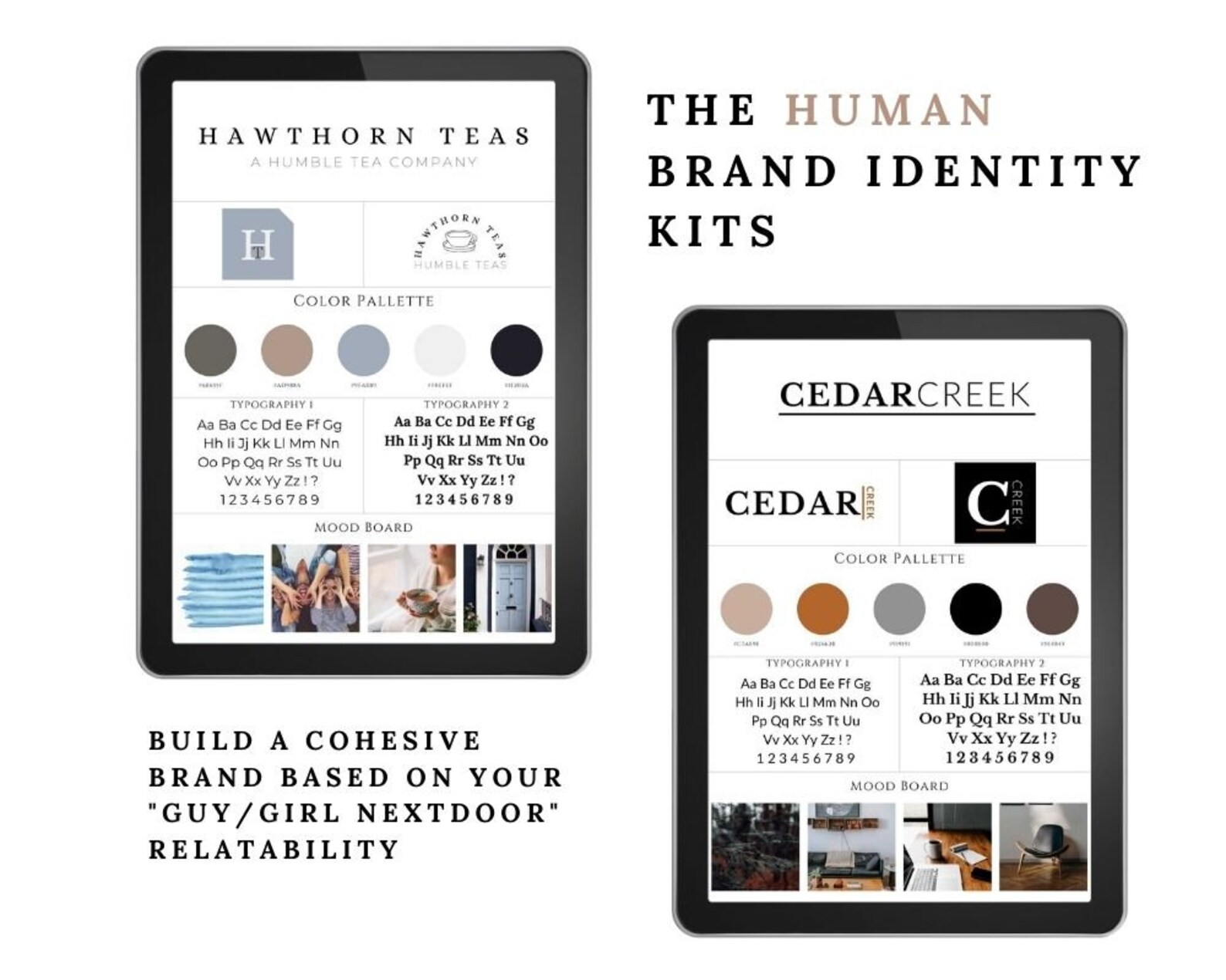 Brand Personality Brand Kits, Brand Archetype the Human, Brand Identity