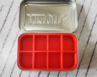 3D Printed Organizer for Altoid Tin - Portable Storage with 8 Compartments