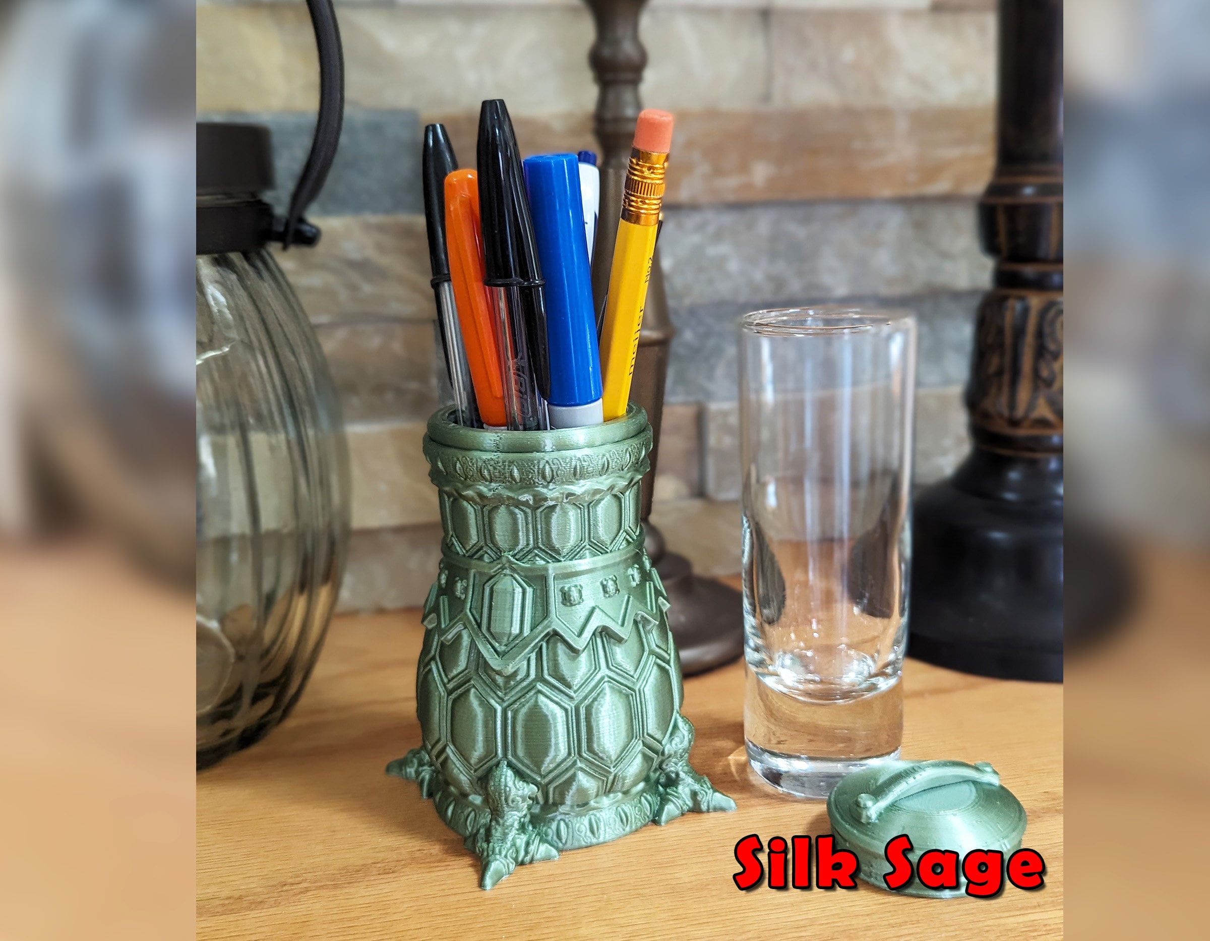 Fantasy Ink Container Dragon-blooded Stash Box|pen & Pencil Organizer|storage Solution|dnd ...