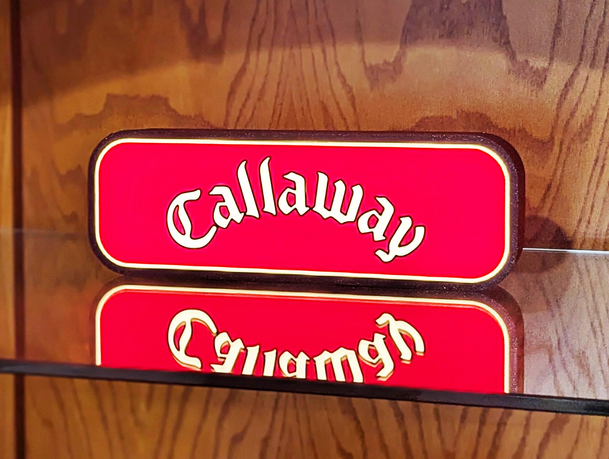 Golf Brand LED Illuminated Sign - Callaway, Taylormade, Cleveland ...