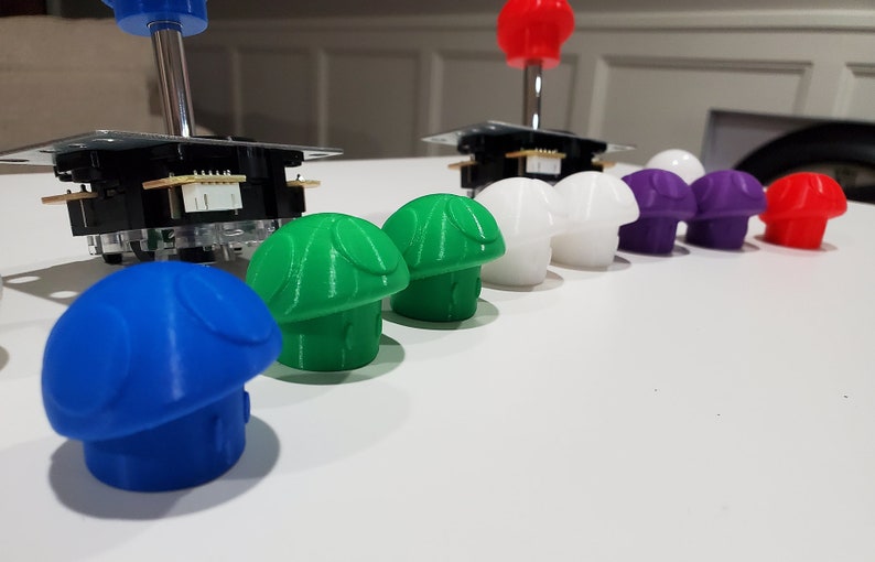 Arcade Joystick Topper Bart Simpson Etsy