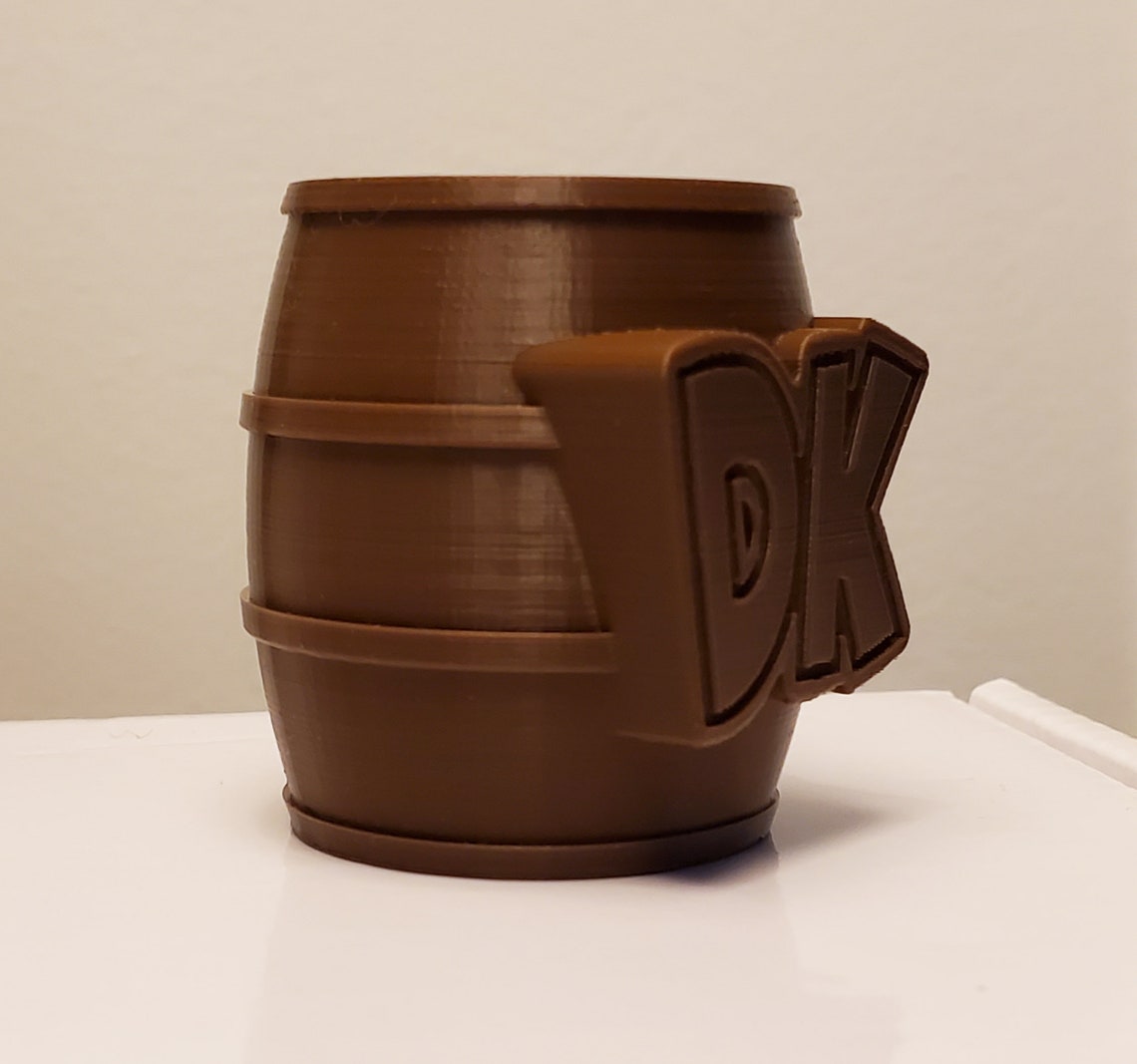 Arcade Joystick Topper Donkey Kong Barrel Etsy UK