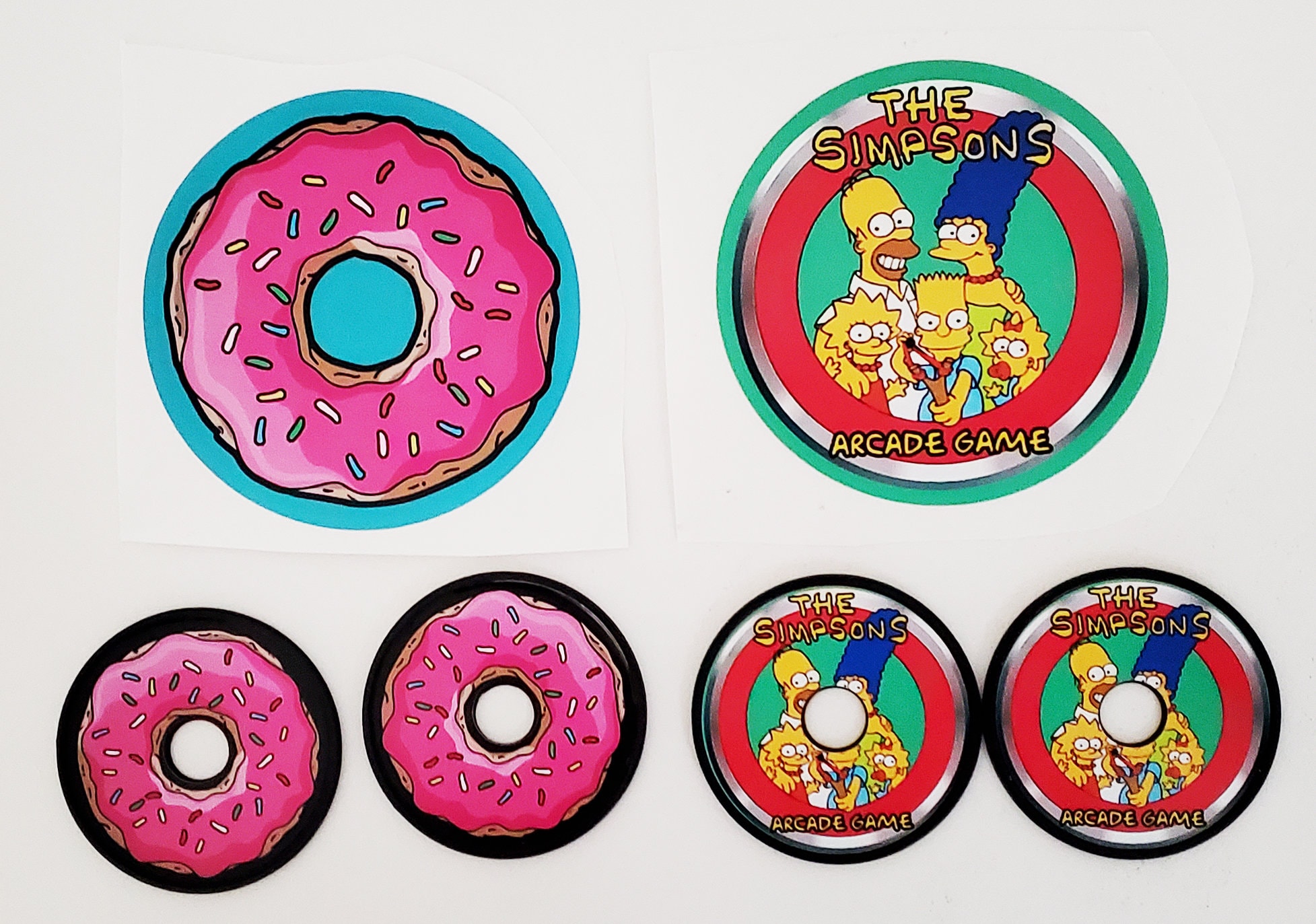 Simpsons Donut Sticker