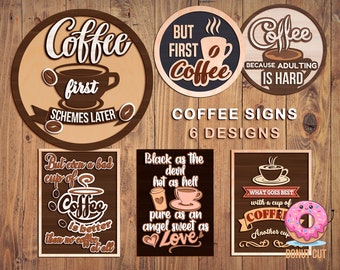 Download Coffee Sign Svg Etsy
