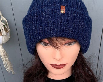 Thick knit hats in several colors