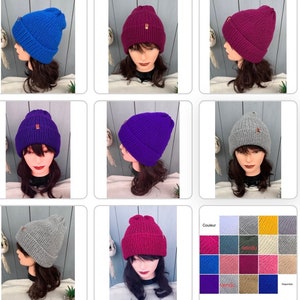 Knit hats in several colors image 5