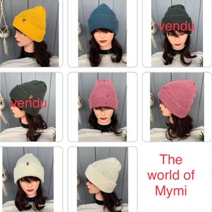 Knit hats in several colors image 3