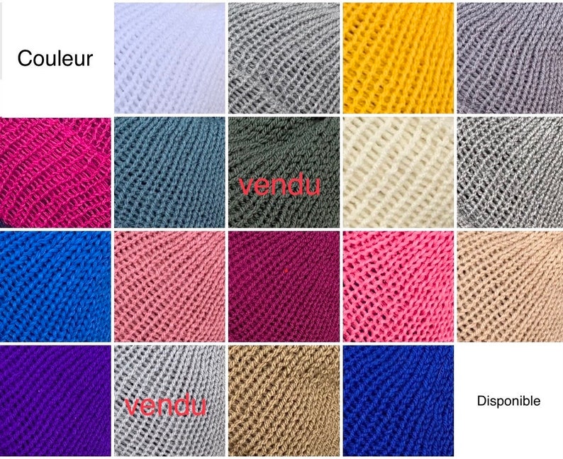 Knit hats in several colors image 4