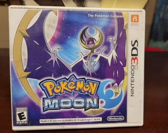 Pokémon Ultra Moon - Nintendo 3DS - N3DS- Artwork, Case, & Inserts only -NO GAME Used