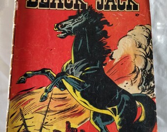 Vintage 1958 Charlton Pub Black Jack 21 by Rocky Lane - Limited Edition Comic