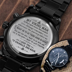Viking Husband Watch, Viking Boyfriend Gift, My Viking Man, Love Your Shieldmaiden, Viking Relationship Gifts, Viking Gift, Sentimental Gift