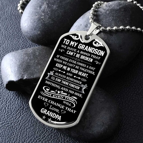 Graduation dog tag necklace hot sale
