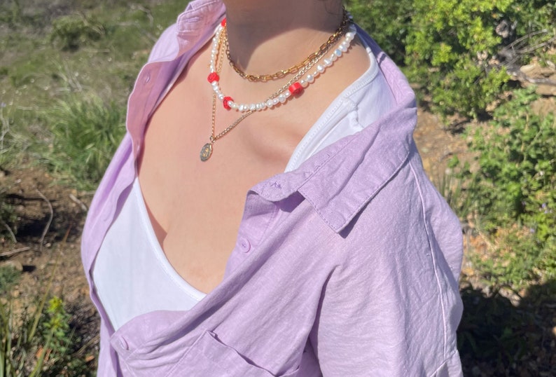 Be Happy Pearl Necklace