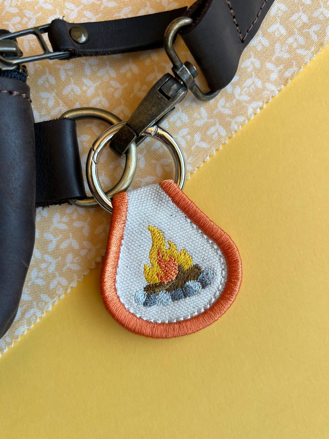 Campfire Accessory | Patch Keychain, Bag Decoration, Pull Tab Charm - Etsy