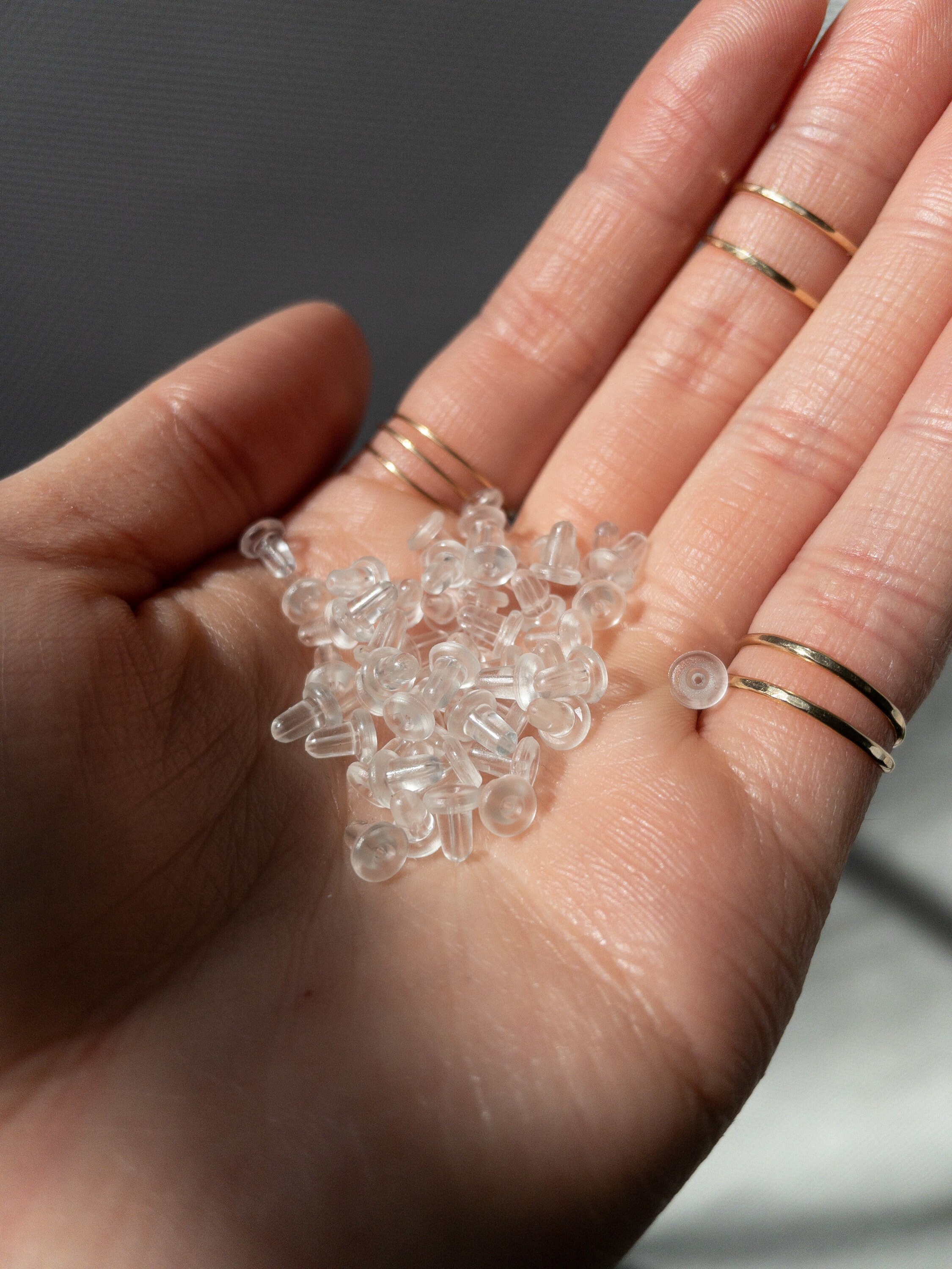 Silicone Earring Backs / Ear Nuts / Post Earring Backings Etsy