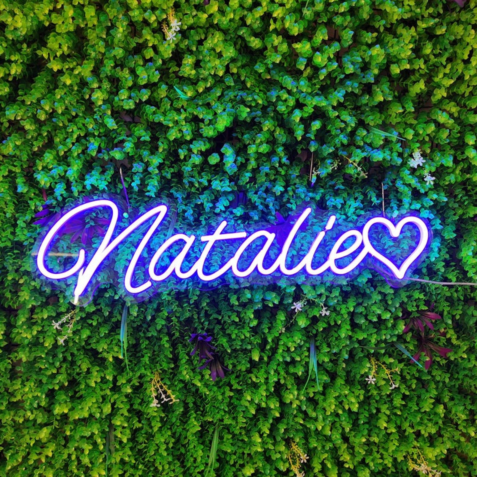 Custom Name Neon Sign Light Neon sign wall art Neon sign Etsy