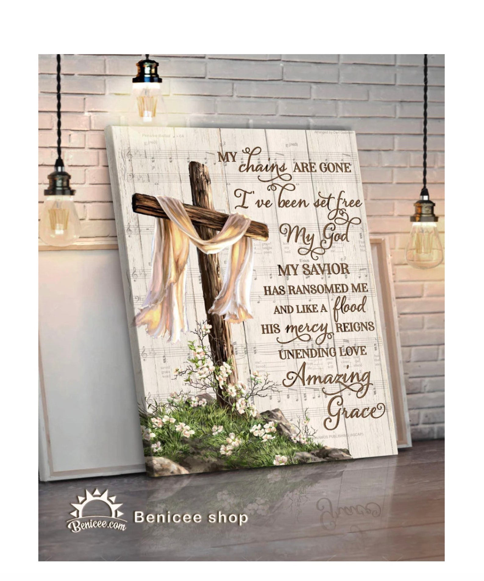 Family Christian Canvas Wall Art Jesus Faith Canvas Amazing Etsy
