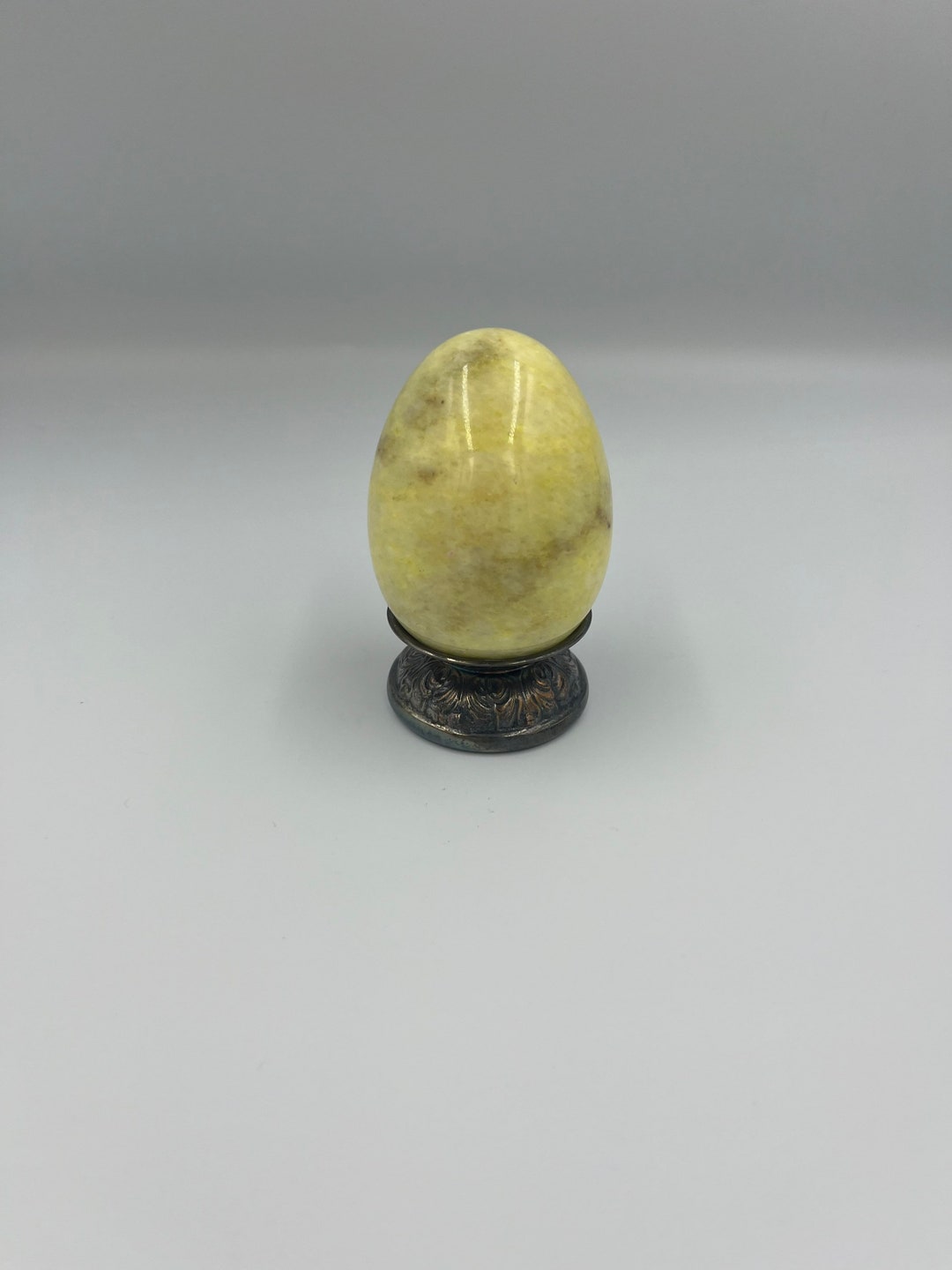 Polished Marble Stone Egg Collectible Stone Egg for Easter and Spring ...