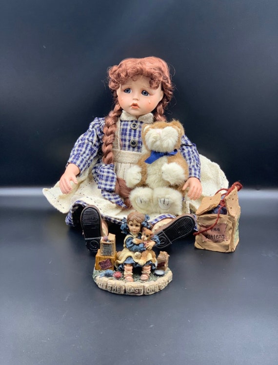 1998 the Boyds Collection Yesterdays Child Doll Collection Limited Edition jamie and Thomasina the Last One Porcelain Doll Etsy
