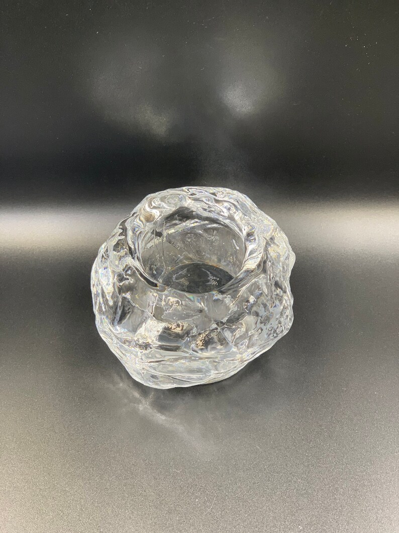 Orrefors Swedish Snowball Votive Holder - Thumbnail 3