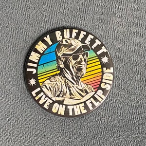 Jimmy Buffett 2.25” Magnet