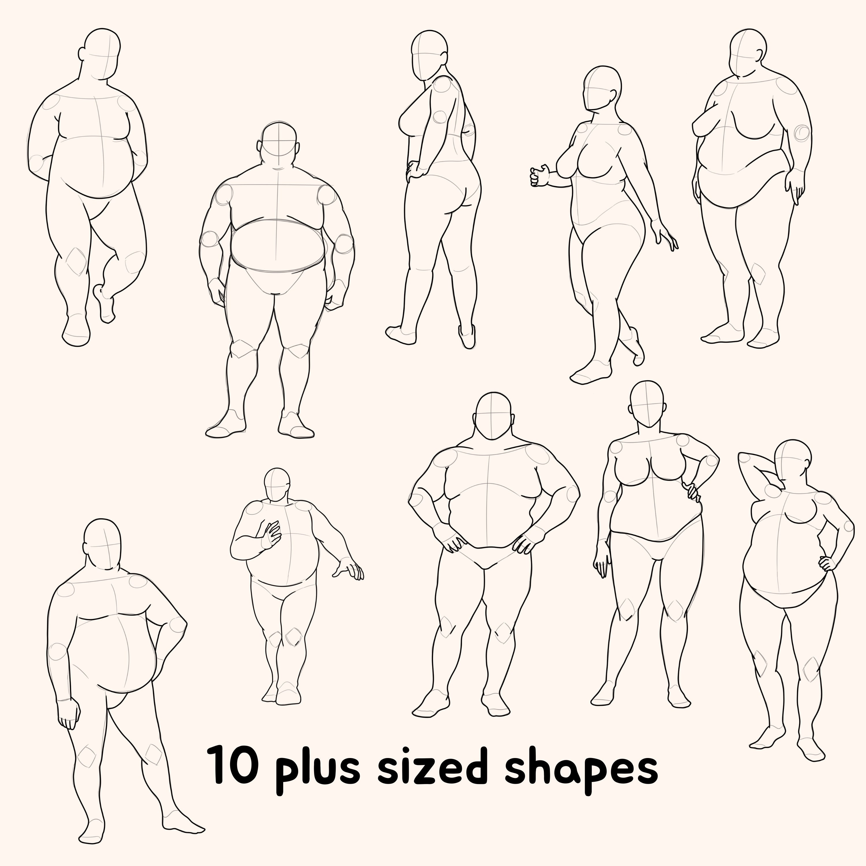50 Effortless Body Shape PNG Files. Body for Men Women Kids of ...