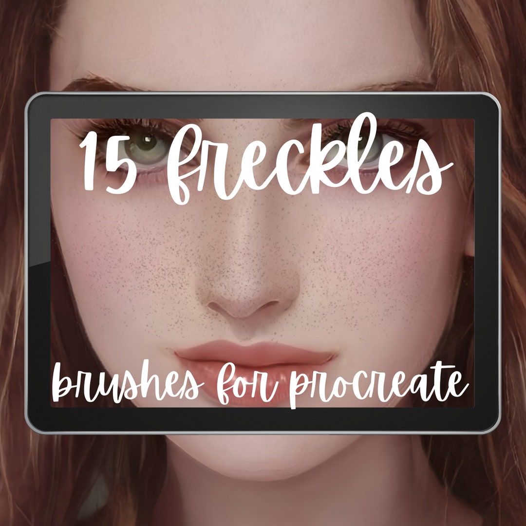 free procreate freckle brushes