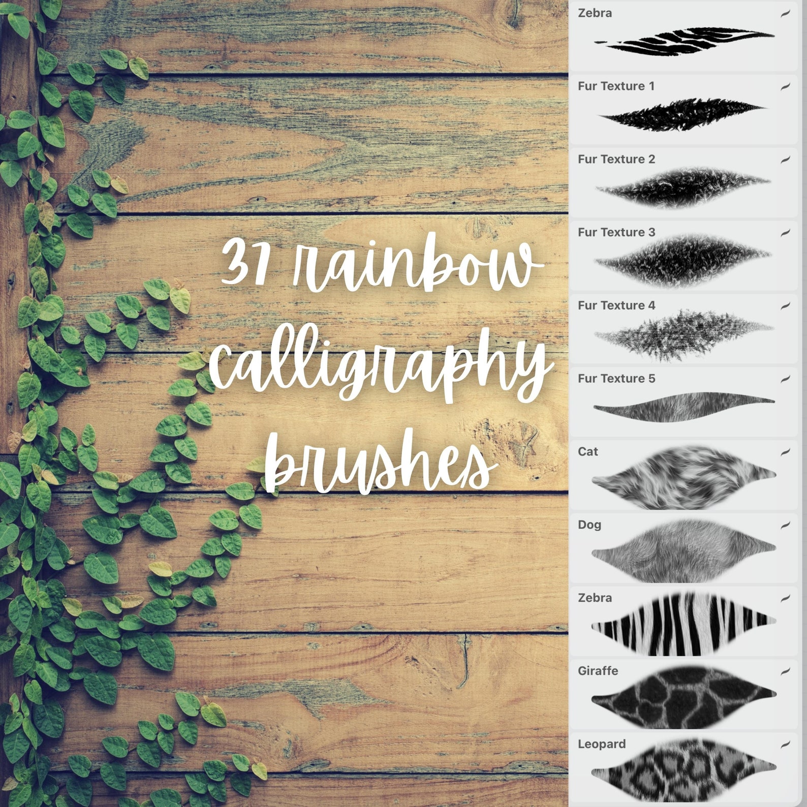 239 Lettering Grids Procreate Brushes. Includes Letter Builder, Word ...