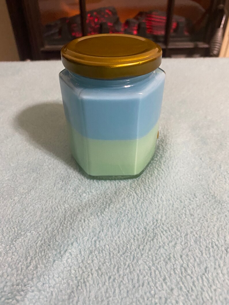 6 ounce Eucalyptus Scented Soy Candle Hand Poured Sale