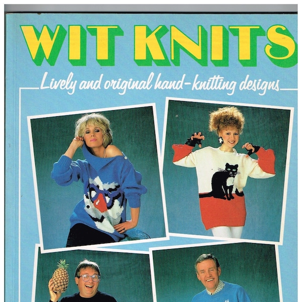 35 Vintage Knitting Patterns | I'm a Luxury | Frog | Clown | Chicken Sweaters | PDF | OOP