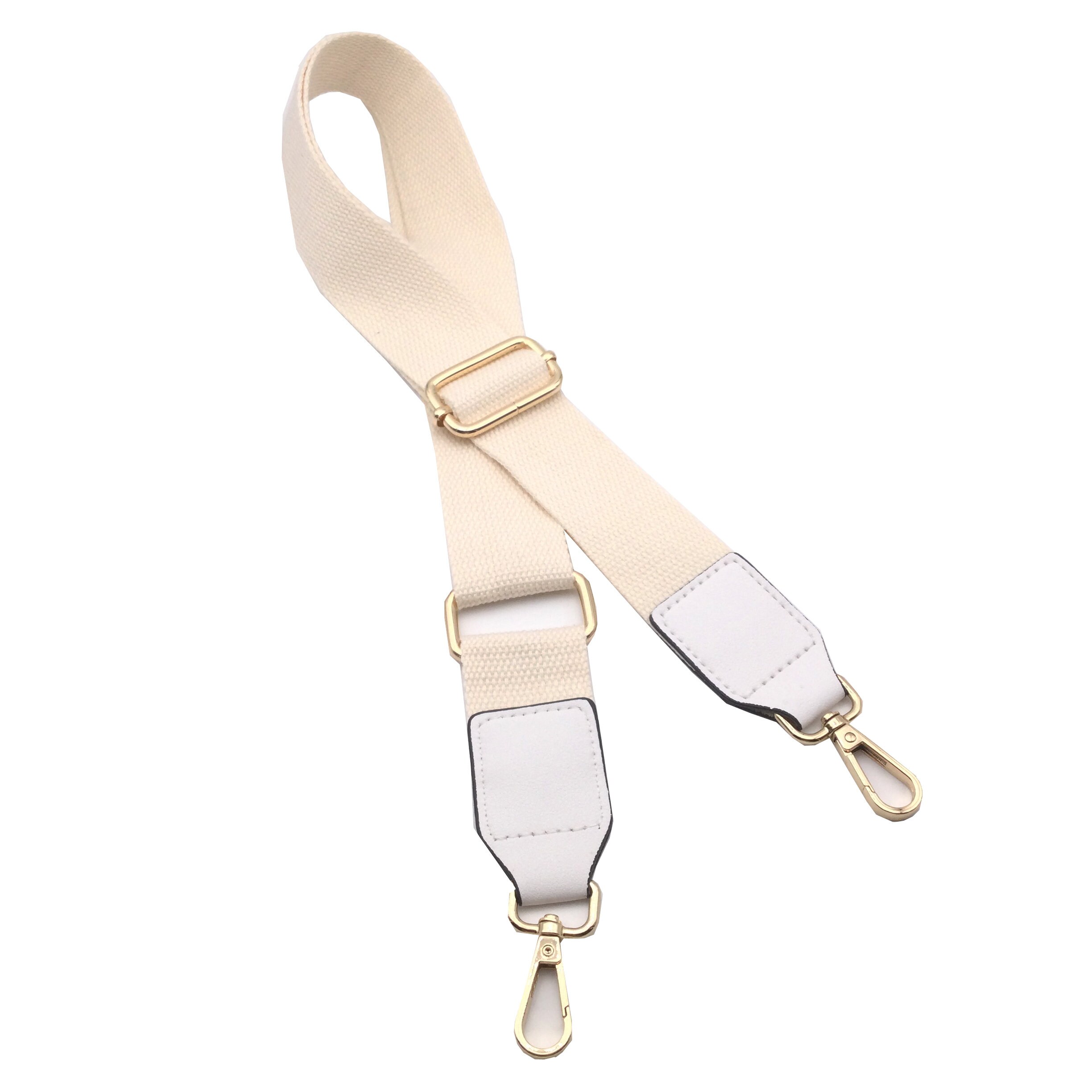 White Solid Color Purse Strap Purse Strap Replacement Etsy