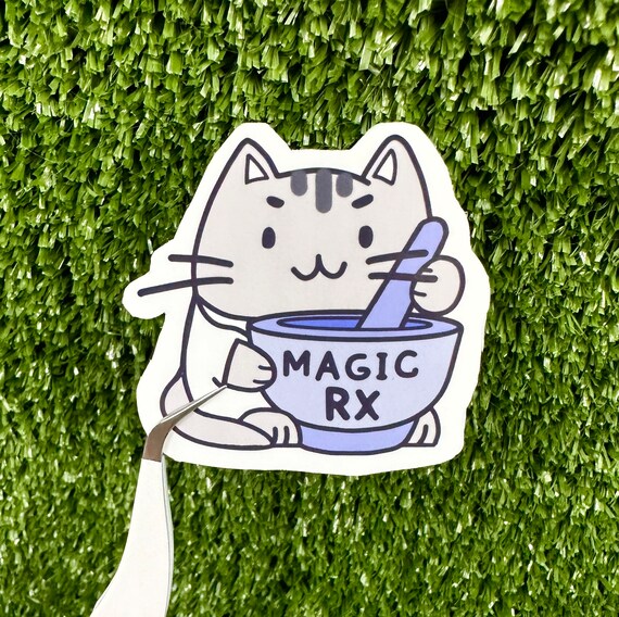 Kitty Rx Purrscription | Vinyl Sticker Kitty Rx Purrscription | Vinyl Sticker