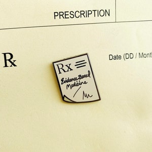 FREE Shipping - Evidence Based Medicine Pin