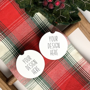 Car Coaster Mockup | JPEG and PNG | Car Coaster Dye Sublimation mock up | Add Your Own Image | Holiday decor
