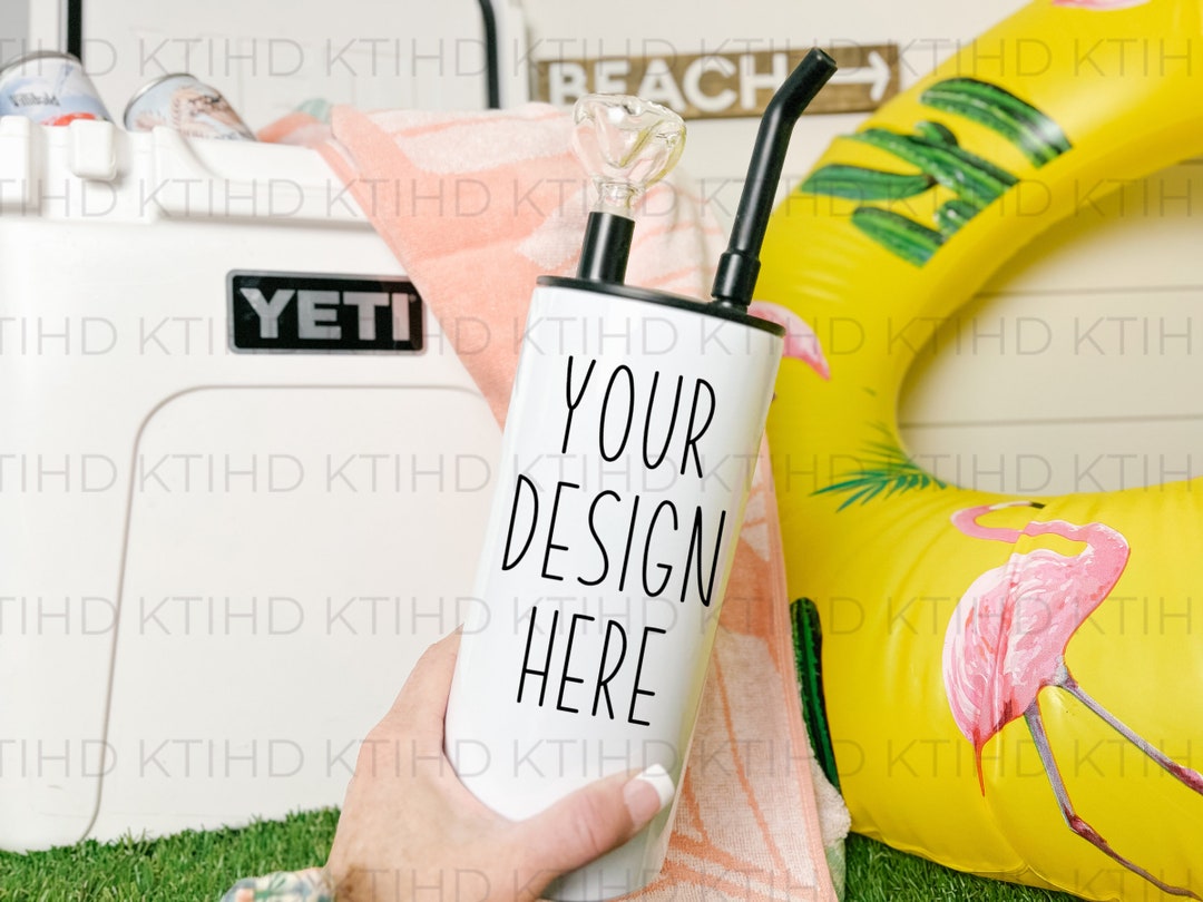 Hookah Tumbler Mockup Thermal Cups White Full Wrap JPEG Etsy