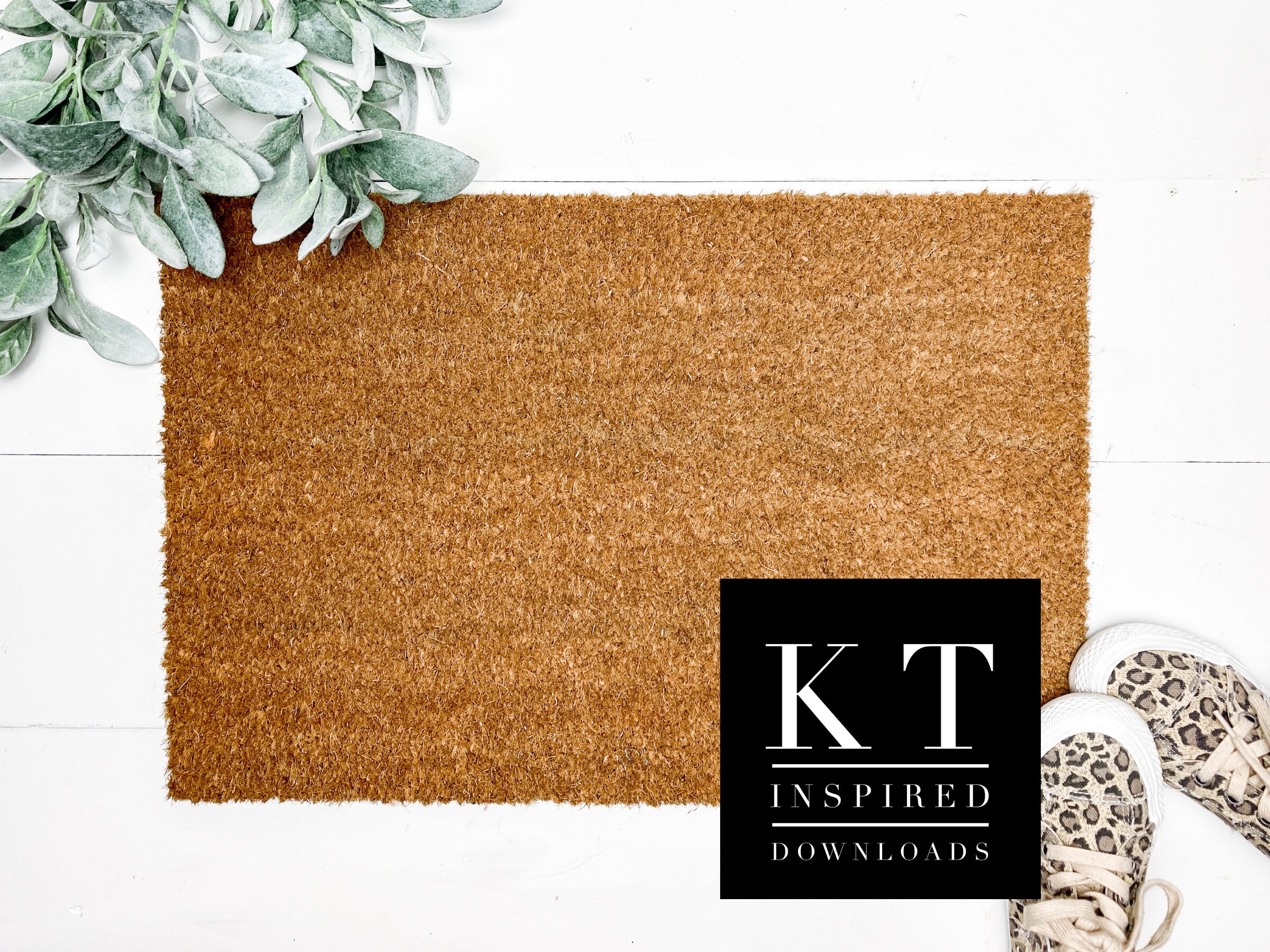 Mat Mockup Coir Doormat Mock up Blank Door Mat Digital Etsy Canada