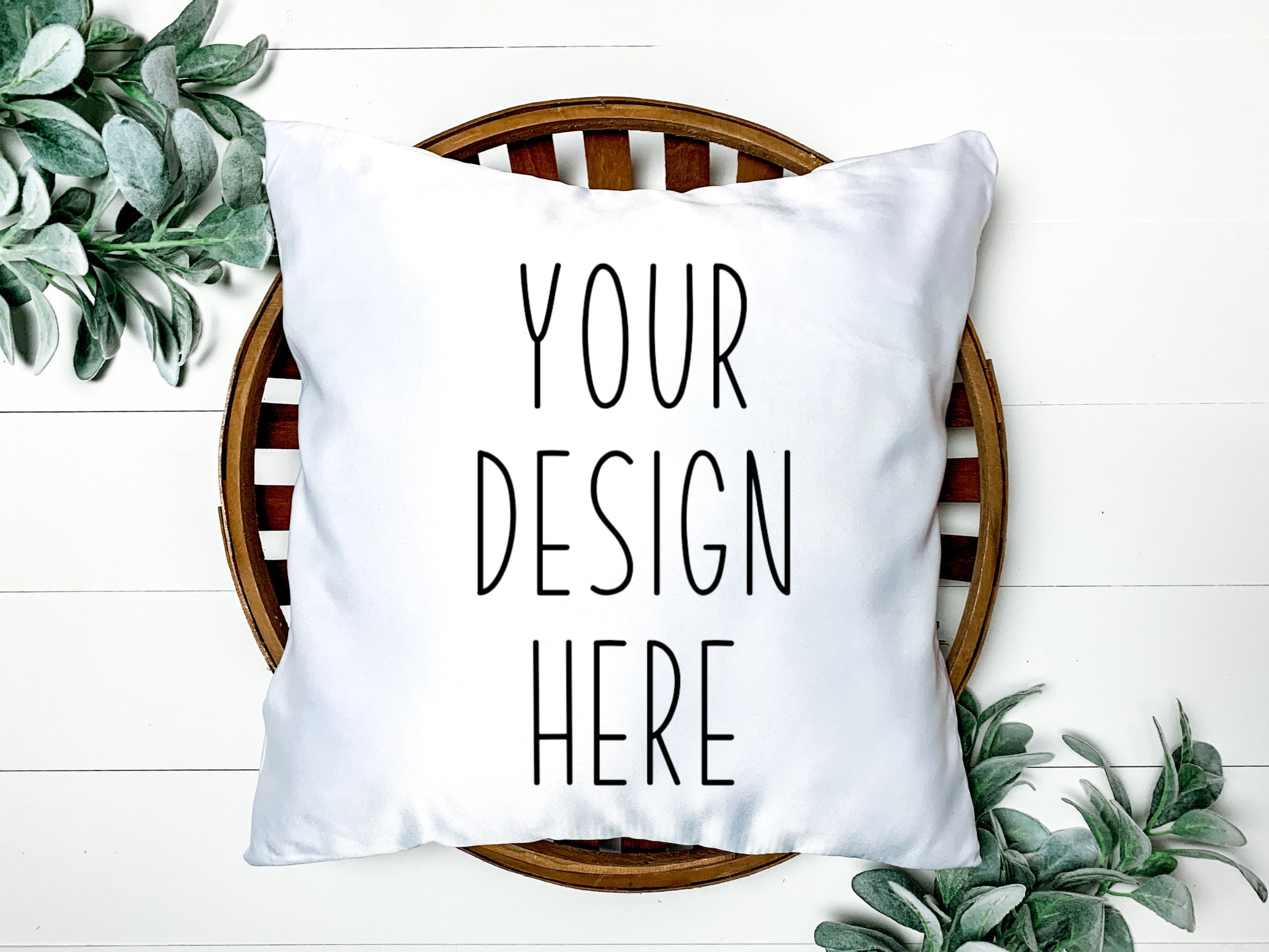 Pillow Mockup Sublimation Polyester Pillow Mockup 18x18 Etsy UK