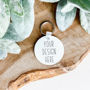 Sublimation Keychain Mockup | JPEG and PNG | Car key Dye Sublimation mock up | Add Your Own Image