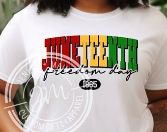 Juneteenth T-shirt | Freedom Day | Emancipation Day | Black American Freedom | 1965 | Celebrate Juneteenth