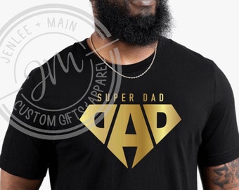 SUPERDAD T-shirt | Gift for Dad | Father’s Day Gifts | Superhero shirt | Fathers Day