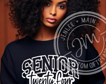 Senior Class of 2024 Shirt | Graduation 2024 | Varsity Collection | University Style Shirt | High School Class of 2024