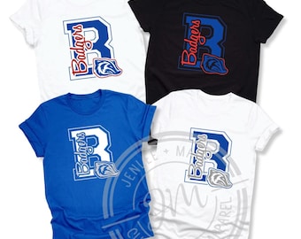 Badgers T- Shirt | Arkadelphia School Mascot Shirt | Arkadelphia Badgers | Badger Pride | Badger Spirit