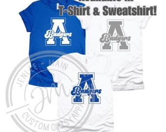 Badgers Sweatshirt | Retro | Arkadelphia School Mascot Shirt | School Spirit