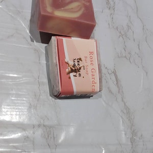 Handmade Moisturizing Bar Soaps Rose Garden Bar Soap