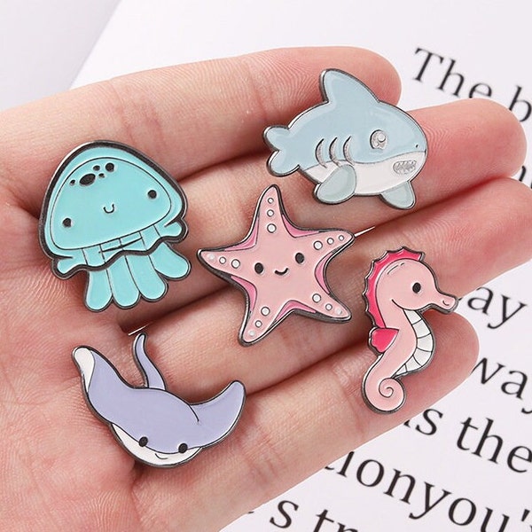 Jellyfish Pin - Etsy