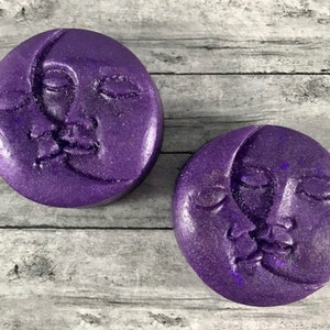 Sun and Moon Lavender Soap Bar Set of 2 | Handmade Soap